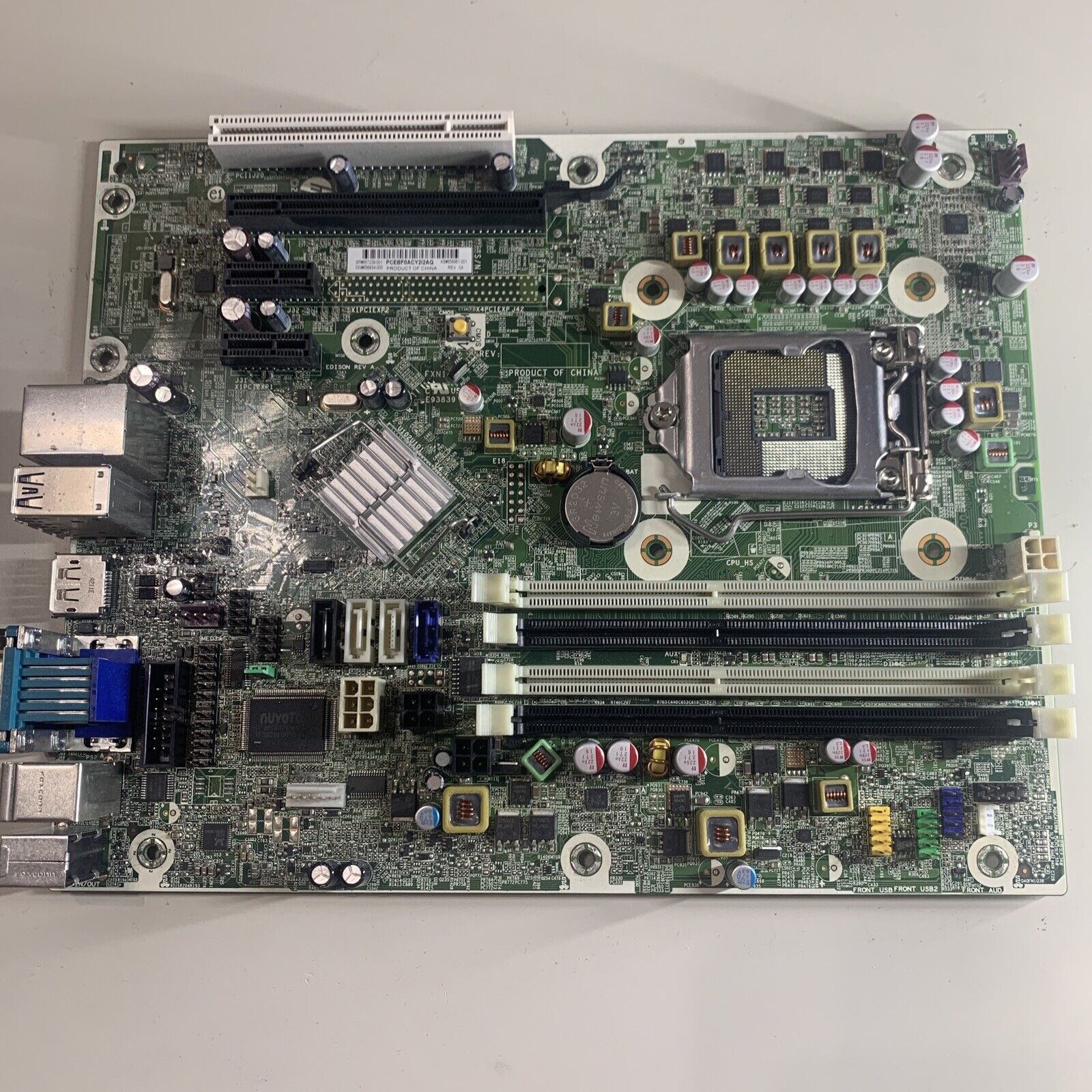HP Pro 6300 LGA 1155 DDR3 SDRAM Desktop Motherboard 656961-001 657239-001