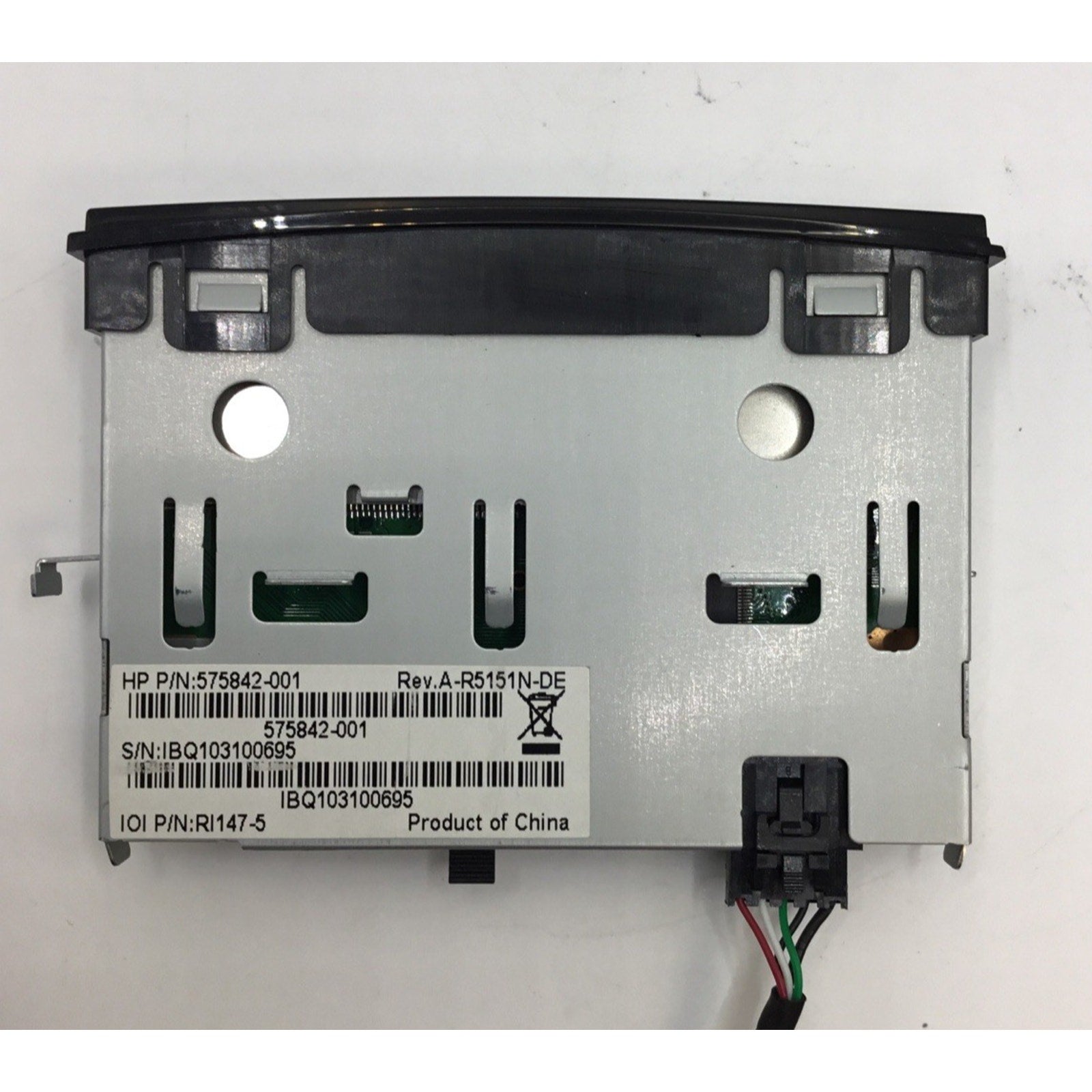 HP Pavilion Elite HPE-127c Desktop Card Reader w/ Cable 504857-001 575842-001