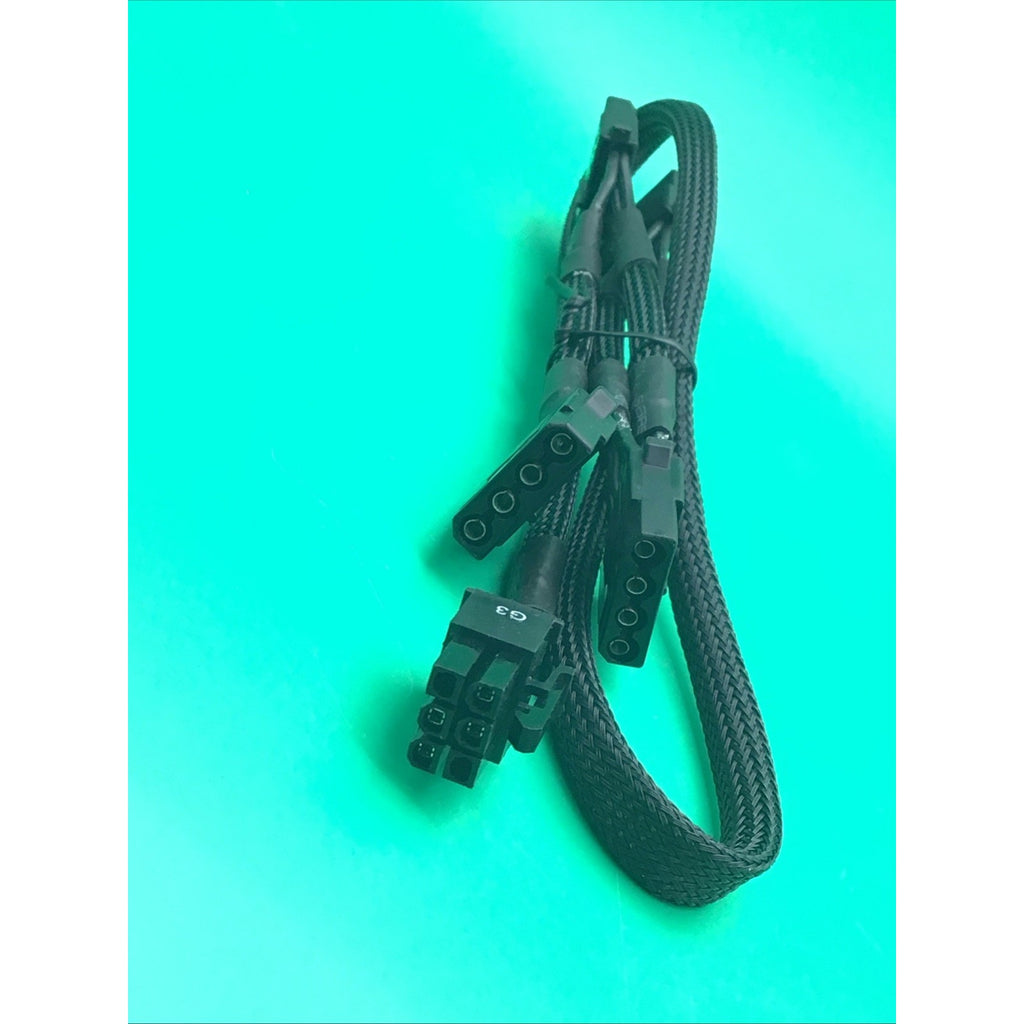 EVGA SuperNOVA 650 750 850 1000 G5 6-pin to 3x 4pin Perif/Molex Cable