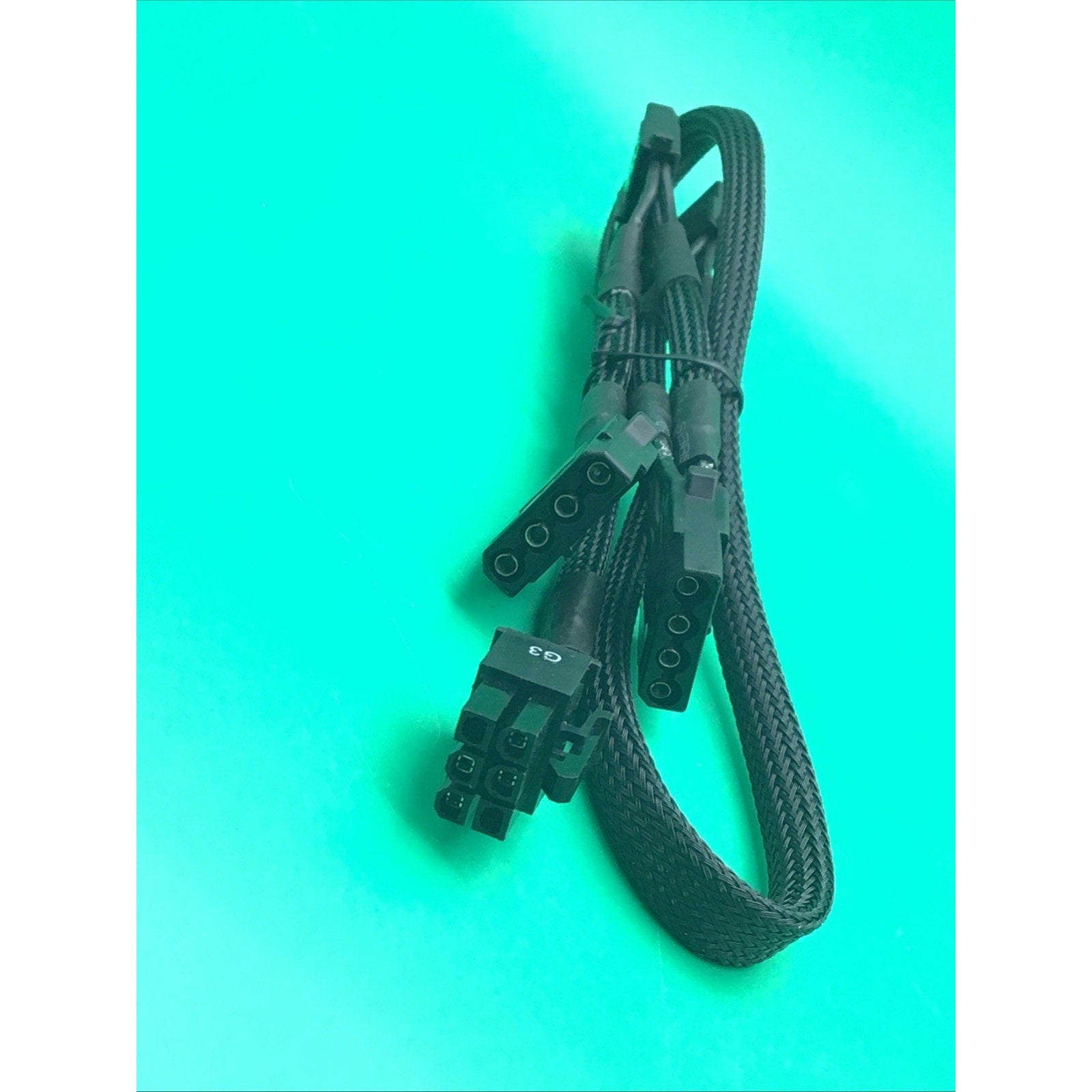 EVGA SuperNOVA 650 750 850 1000 G5 6-pin to 3x 4pin Perif/Molex Cable