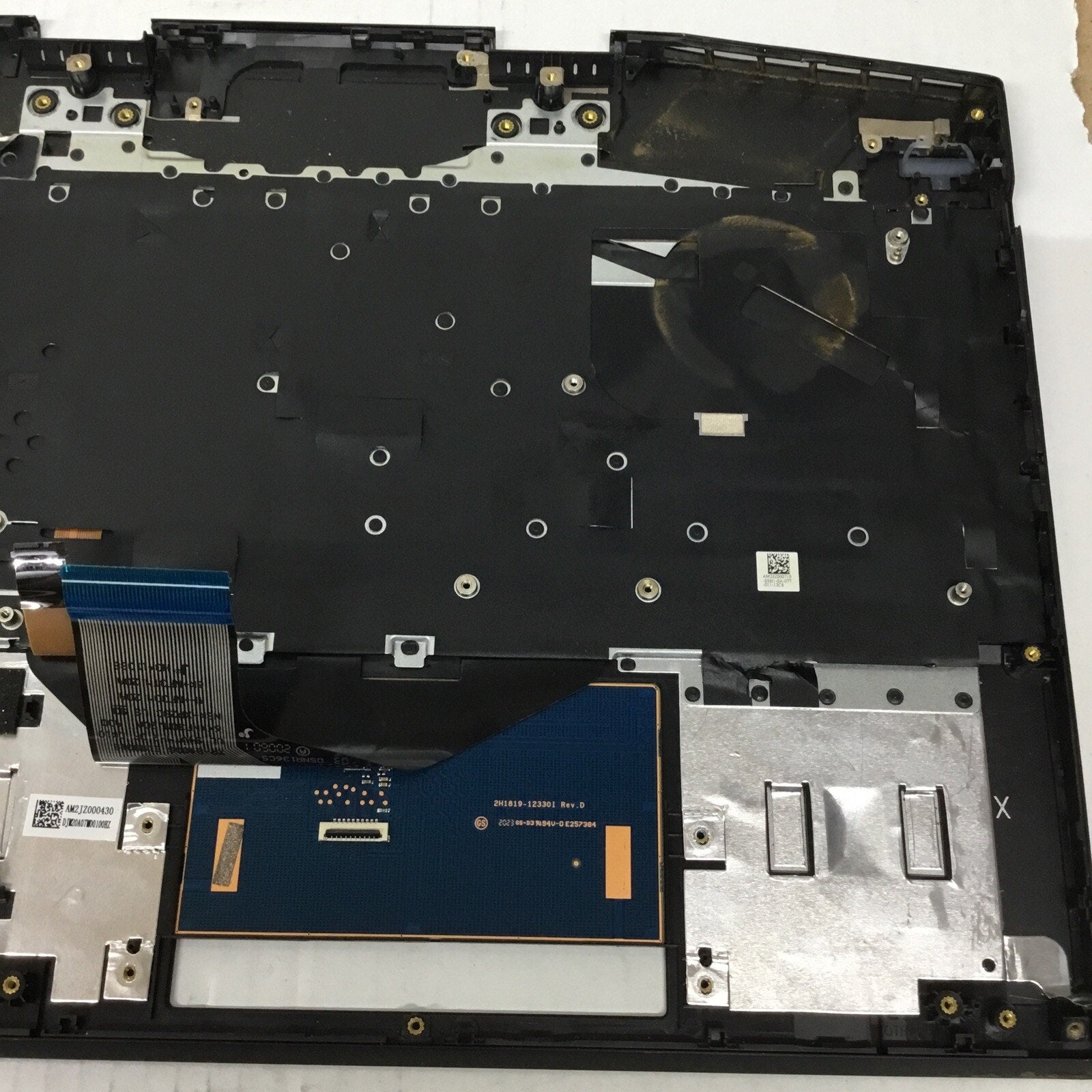 HP Omen 15-DH 15-DH1060NR 15.6'' OEM Palmrest BL Keyboard Touchpad AM2JZ000430