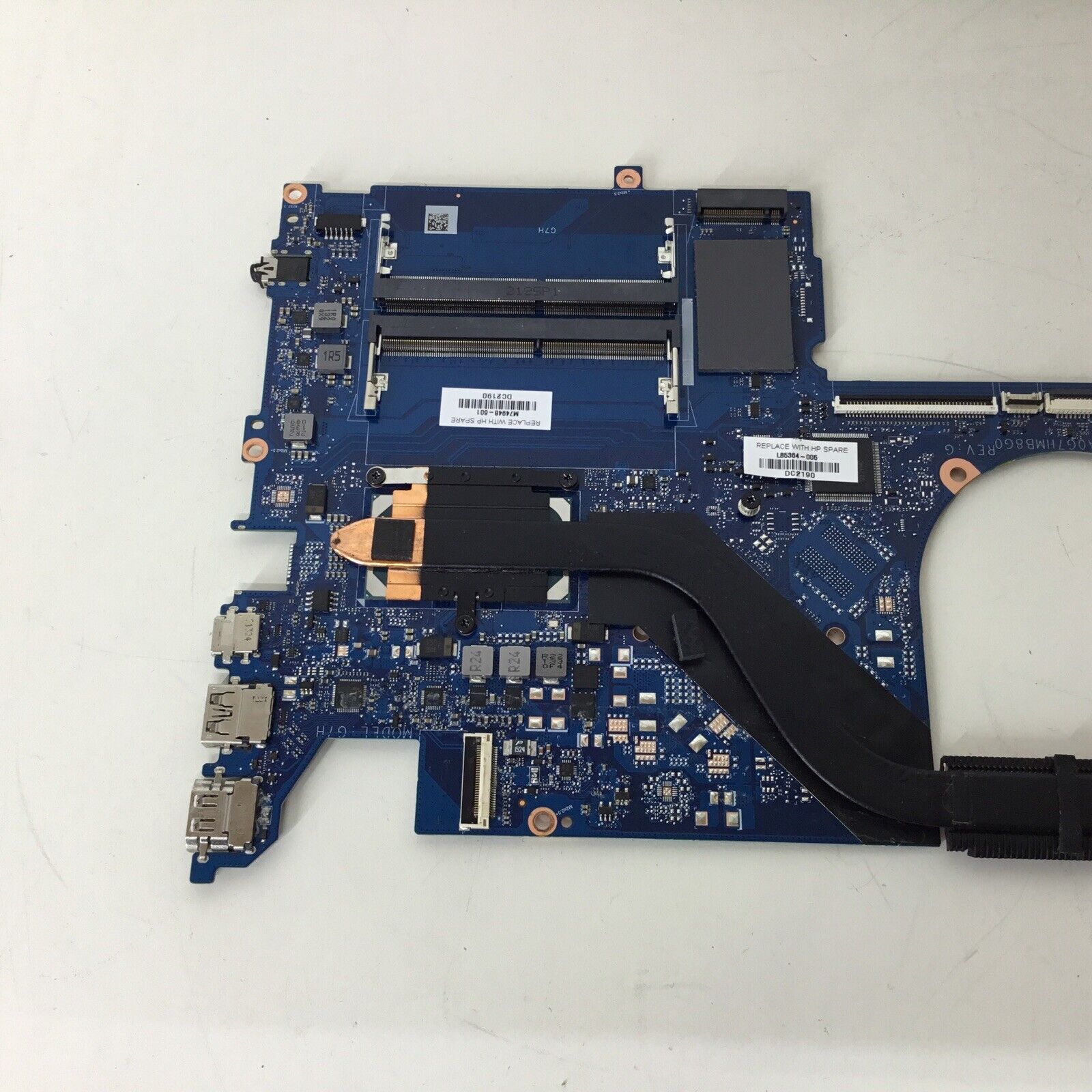 M74948-601 HP Motherboard Intel i5-1155G7 w/ Heatsink - For Parts