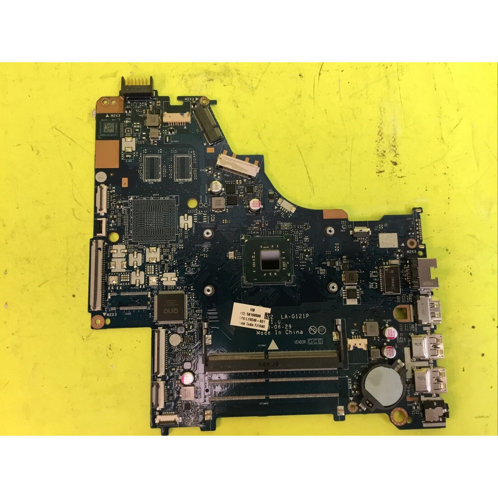 HP 15-BS212WM MOTHERBOARD INTEL CELERON N4000 L19049-601 FOR PARTS or REPAIR