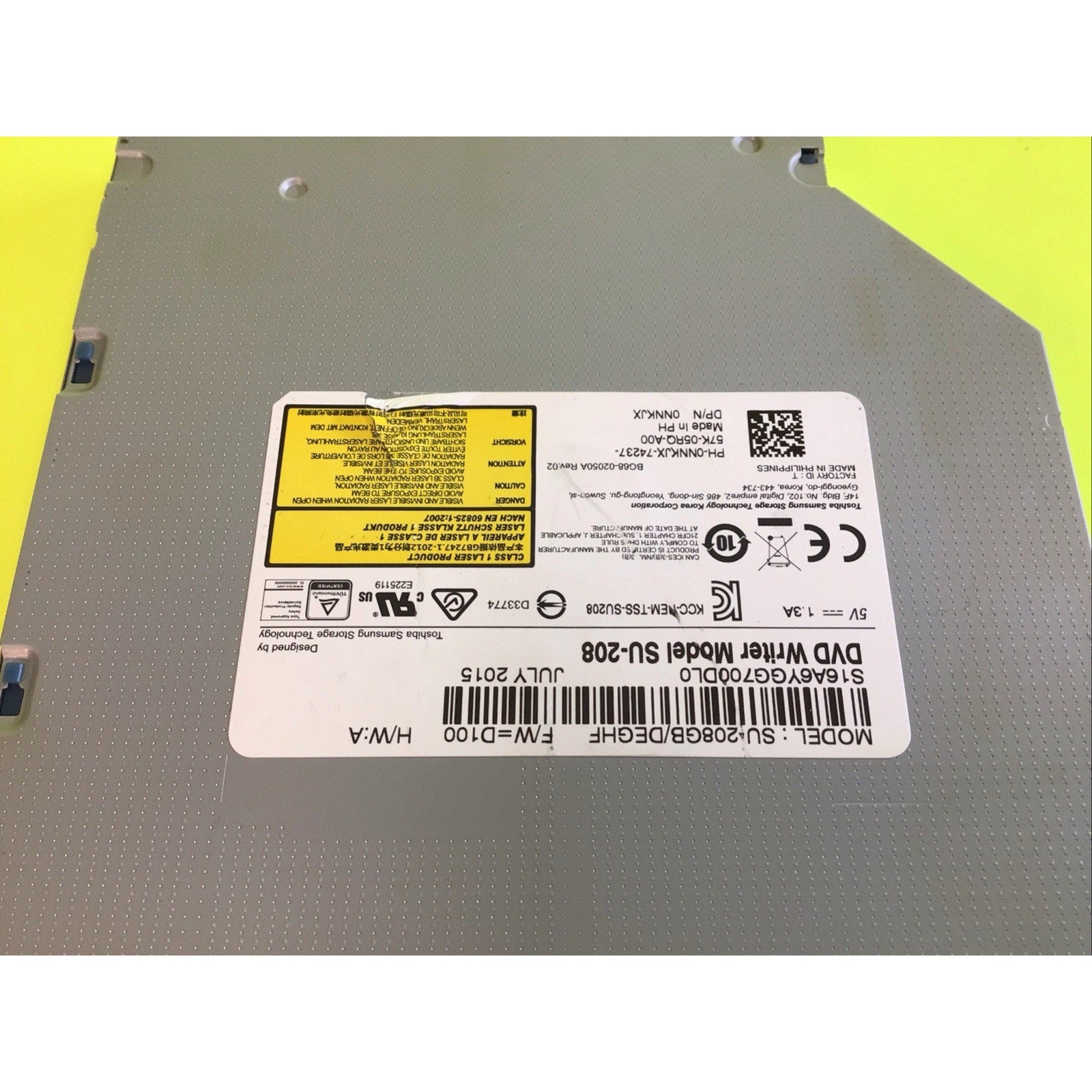 Dell Toshiba SU-208GB/DEGHF 0NNKJX DVD Writer SU-208 SATA