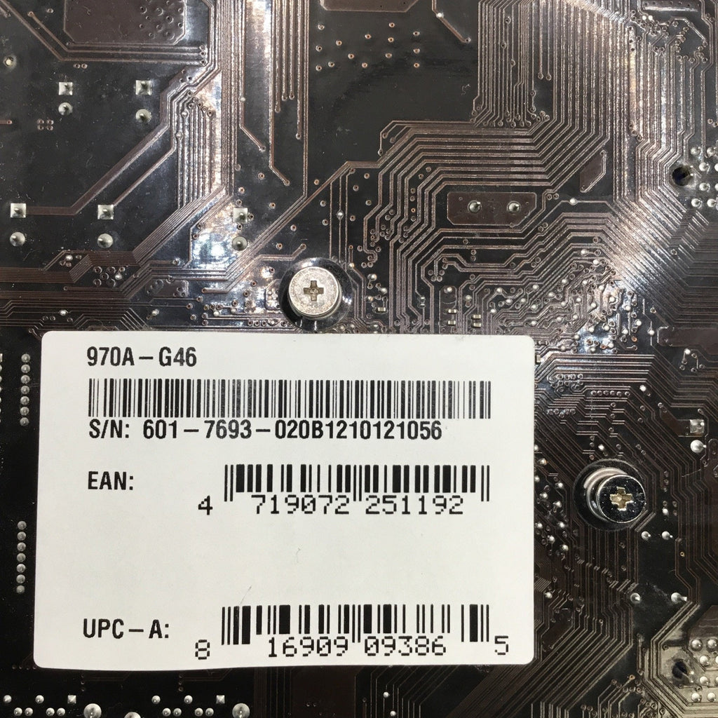 MSI 970A-G46 AM3+ Motherboard + AMD Phenom II CPU + 32 GB RAM + I/O PLATE