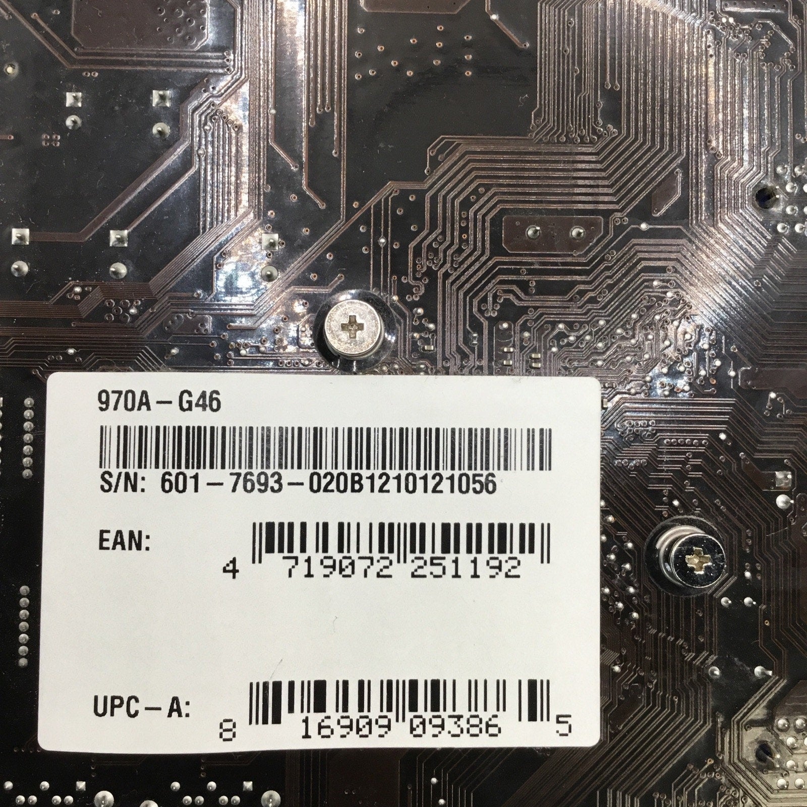 MSI 970A-G46 AM3+ Motherboard + AMD Phenom II CPU + 32 GB RAM + I/O PLATE