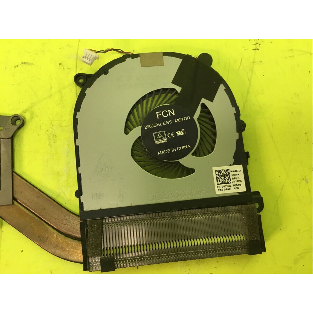 Dell Precision 5520 XPS 15 9560 Cooling CPU Fan Heatsink 08R2V8 0VJ2HC 0TK9J1