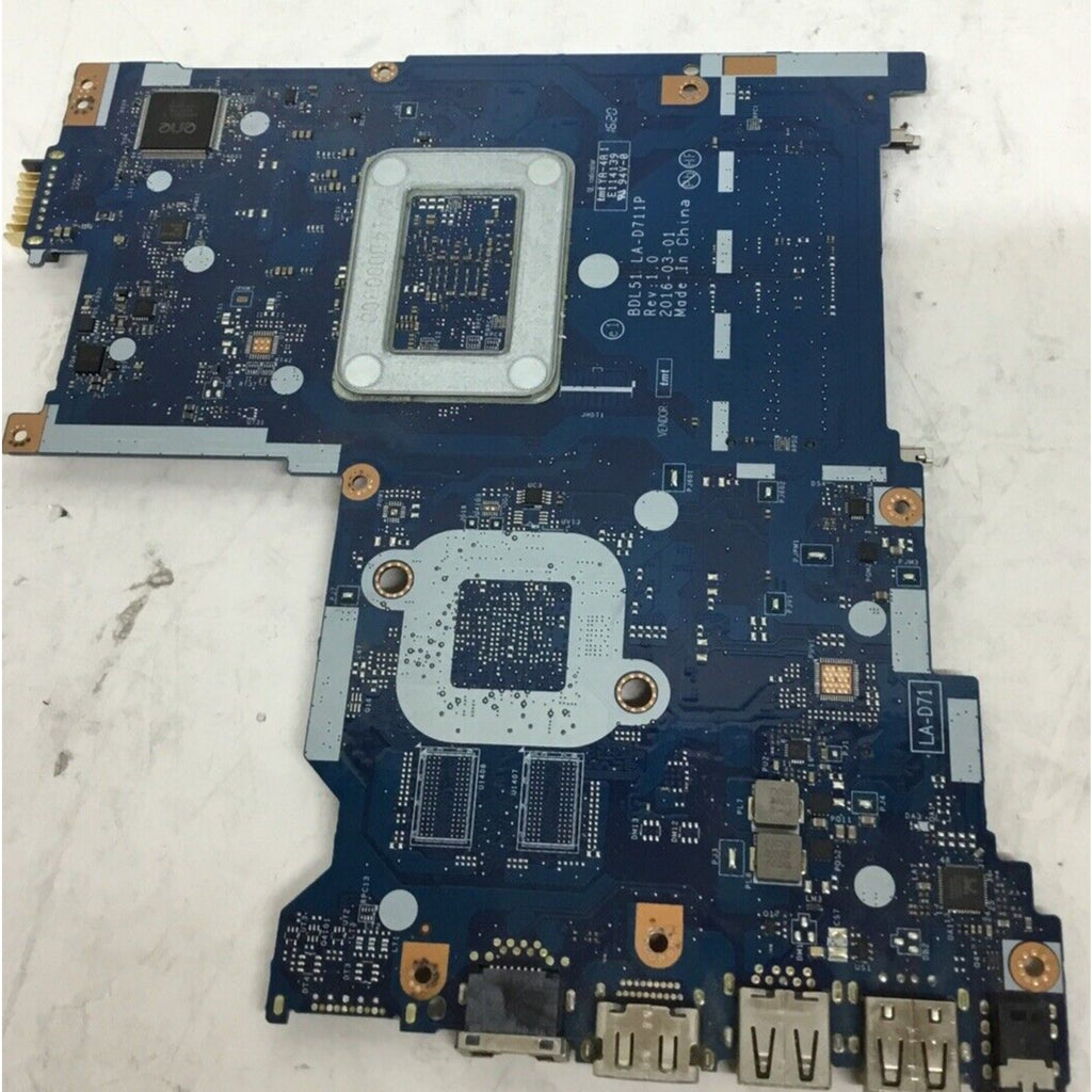 HP Laptop Motherboard 854968-601 AMD E2-7110 , LA-D711P