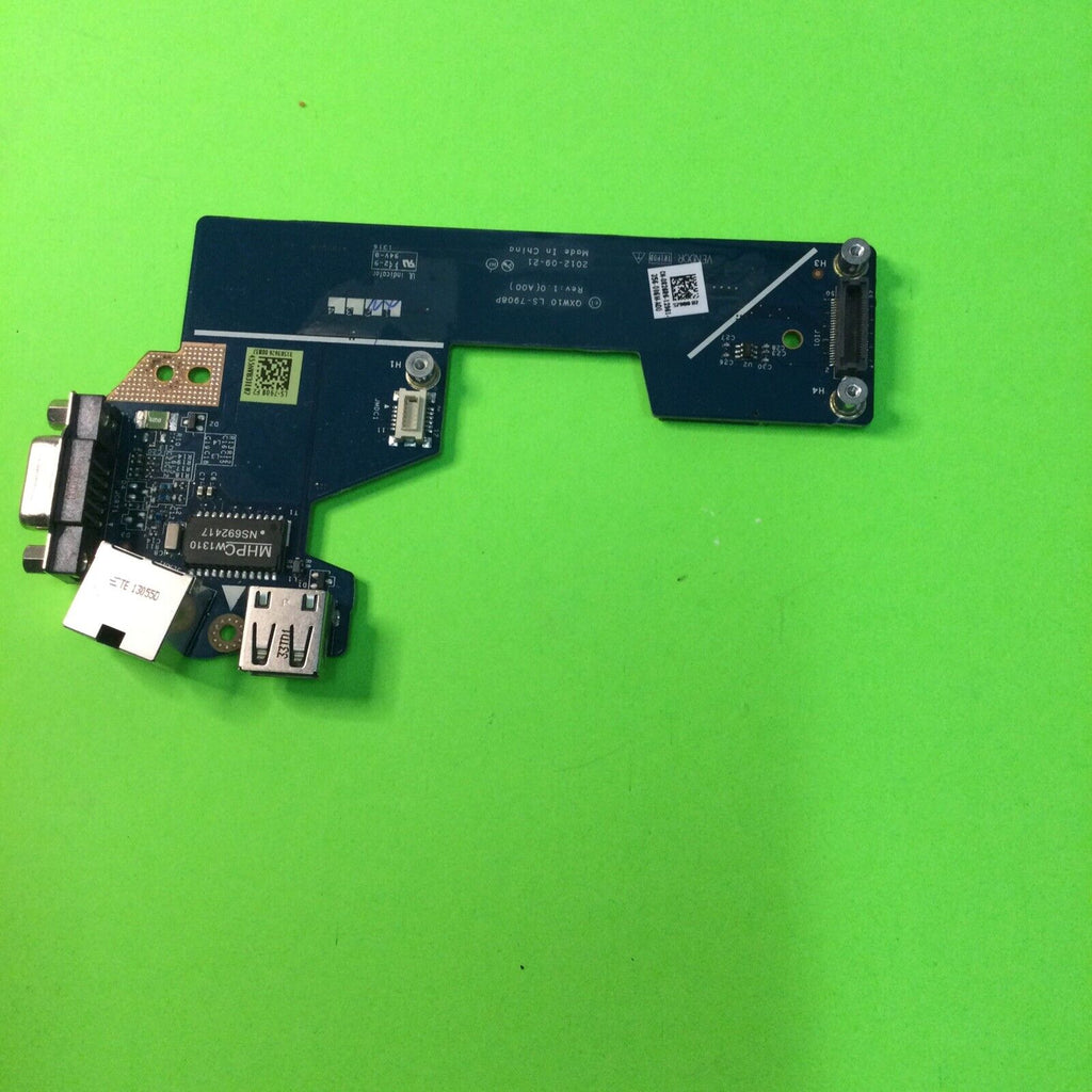 Dell Latitude E5530 Laptop Ethernet USB VGA Port Board 0826R6 LS-7908P
