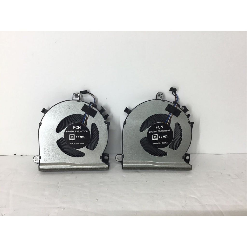 Set Of 2 OEM HP Pavilion 16-a0097nr Cooling Heatsink Fans