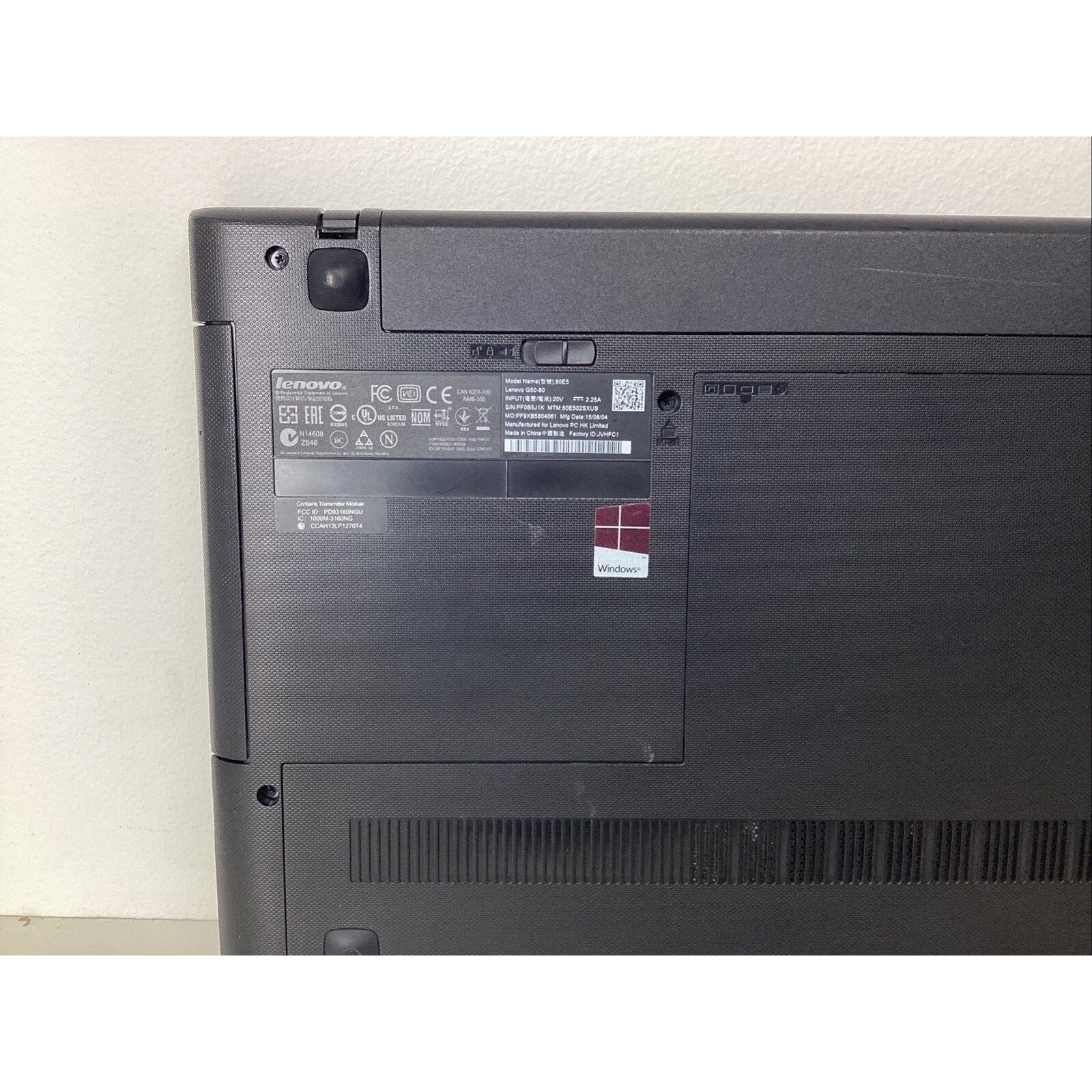 Lenovo G50-80 15.6" Laptop Intel Core i7-5500U 1TB HDD 8GB RAM - For Parts