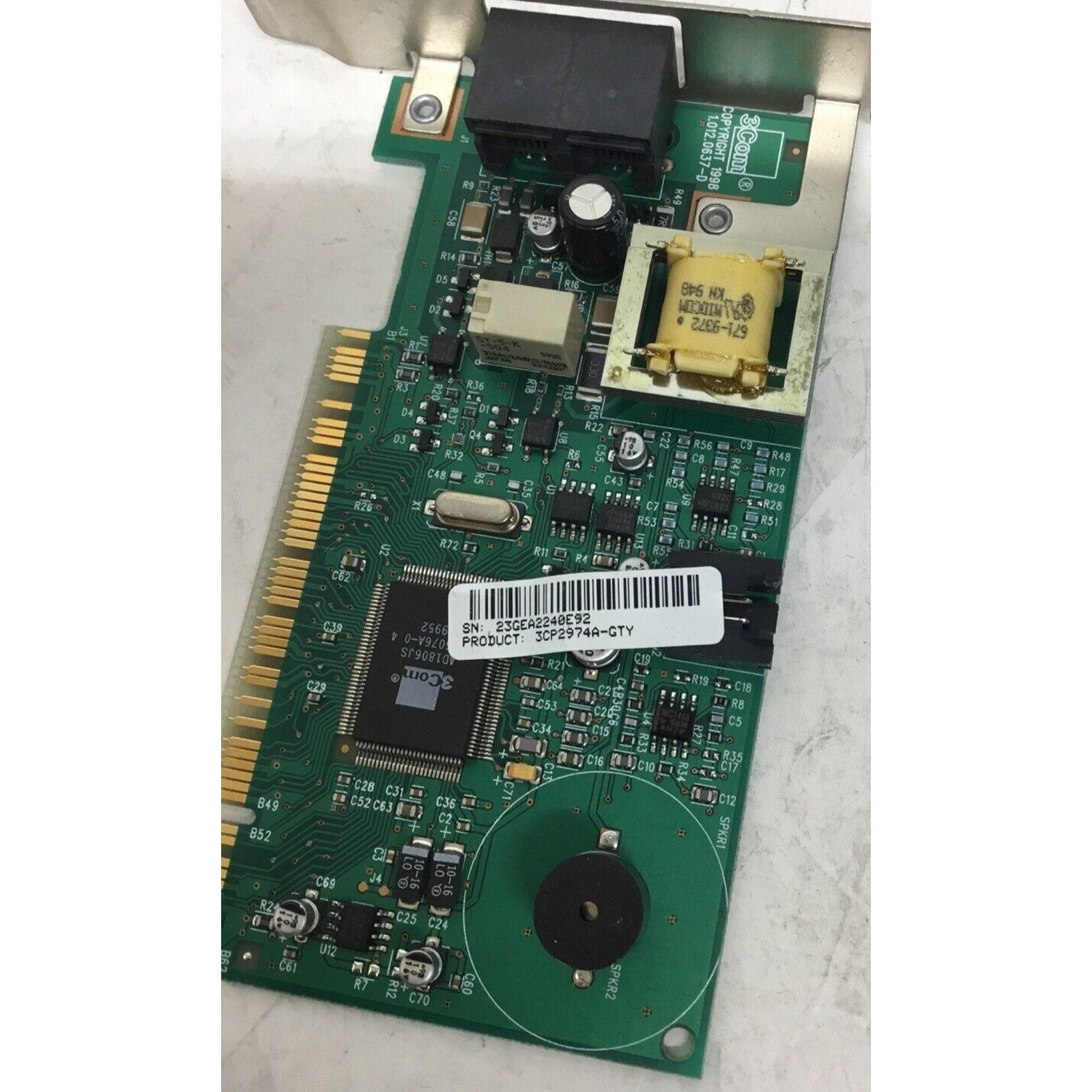 Dell XPS T550 3COM/U.S. Robotics (USR) 3CP2974A-GTY PCI 56K MODEM 6001126