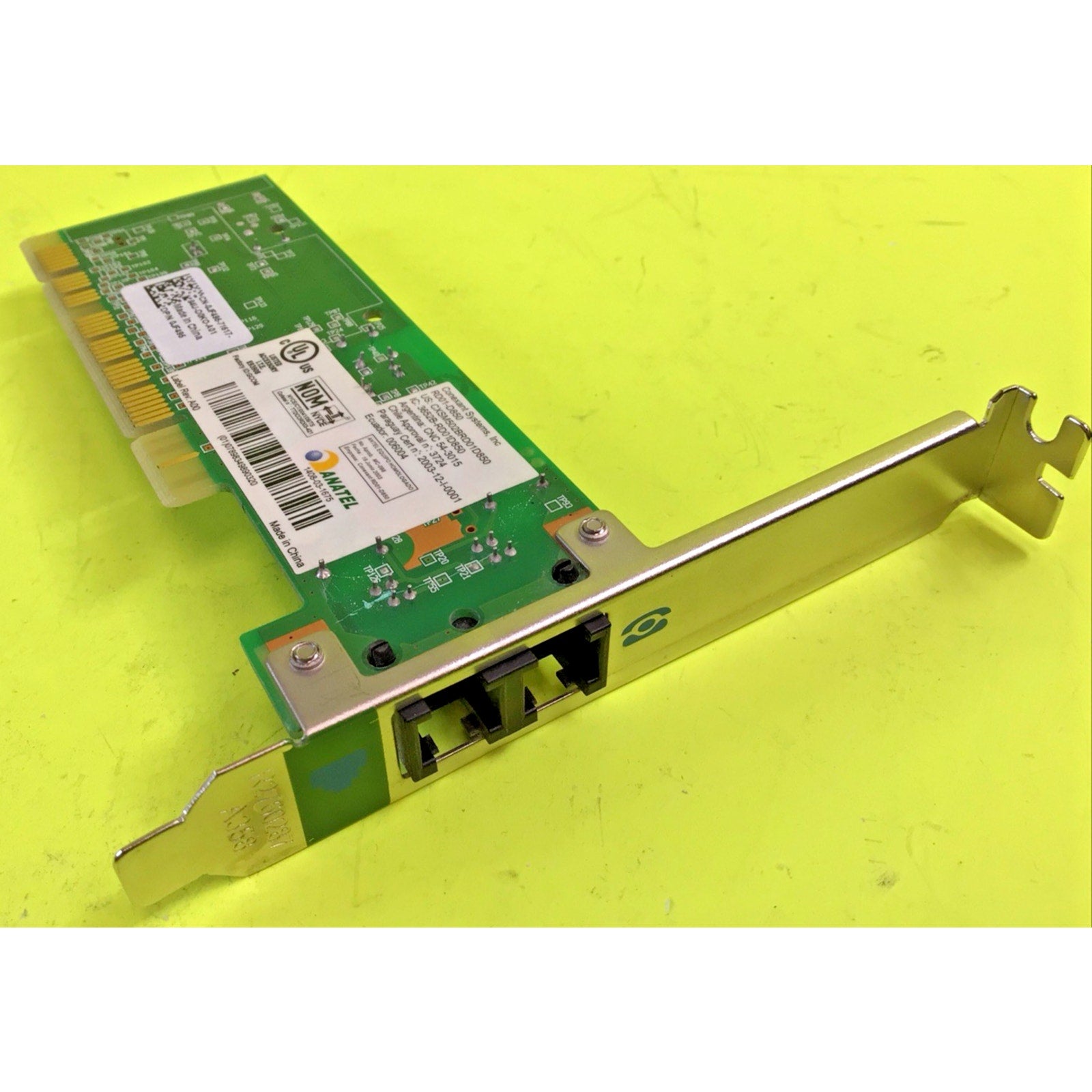 Dell CN-0JF495 Internal 56K V.92 PCI Dial-Up Fax Modem Card Tested & Working