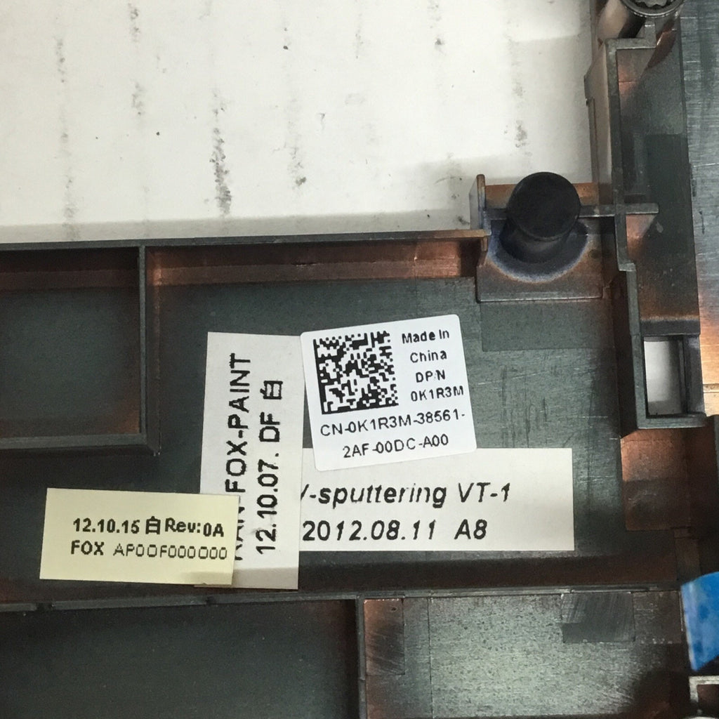 GENUINE DELL INSPIRON 5520 LAPTOP BOTTOM BASE CHASSIS K1R3M 0K1R3M