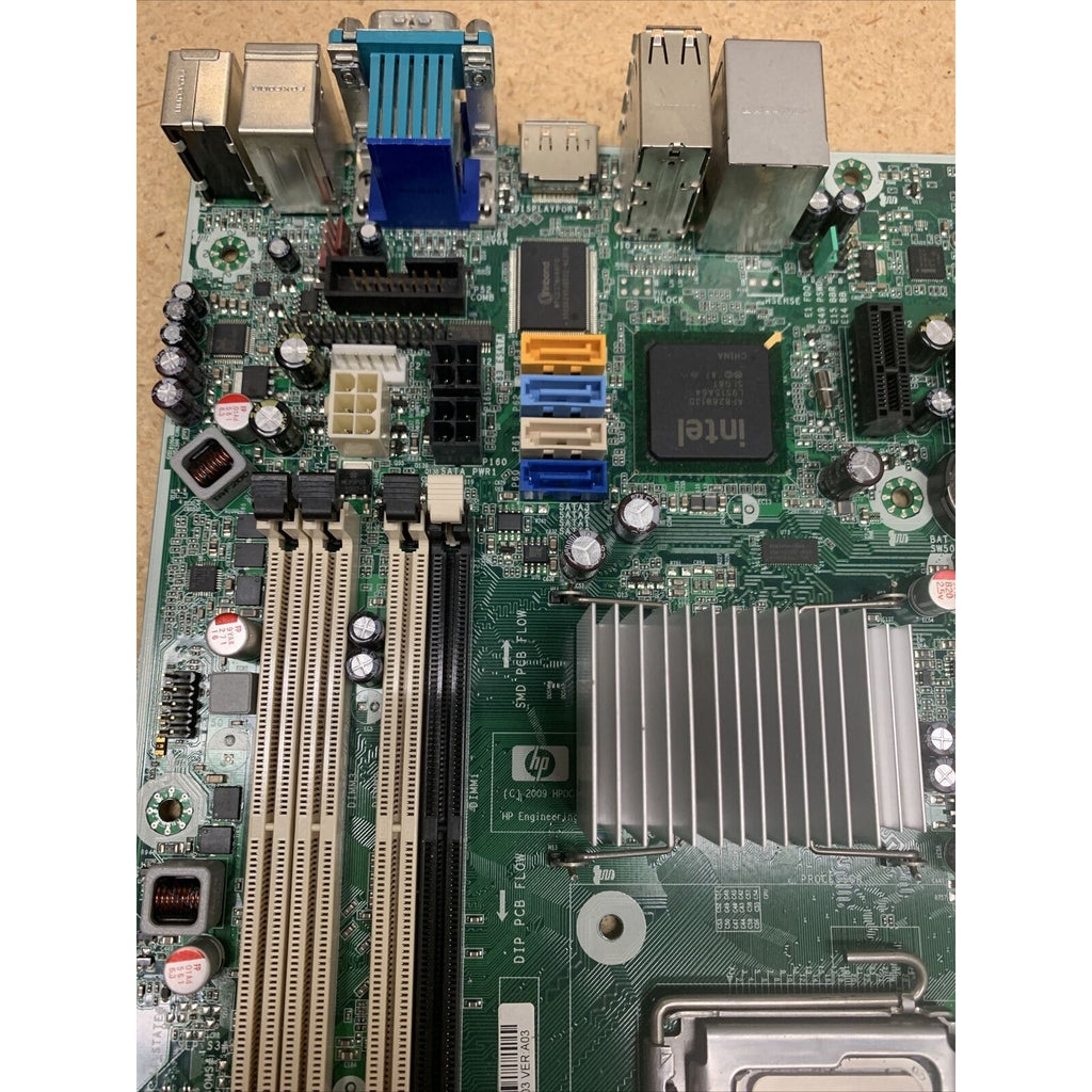 HP 6000 Pro SFF Motherboard 531965-001 LGA775 DDR3 With E8400 CPU Included
