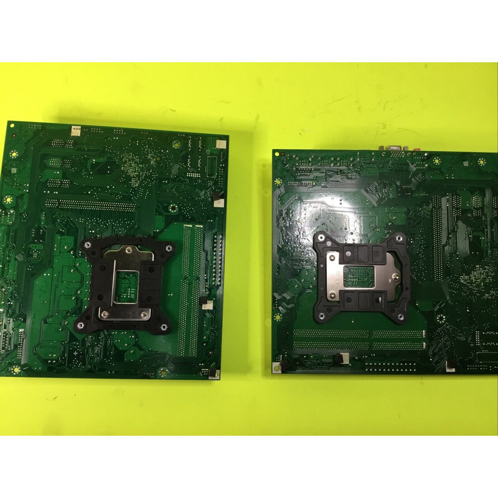 Lot of 2x MIH61R MB 10097-1 MicroATX uATX Motherboard FOR PARTS or REPAIR