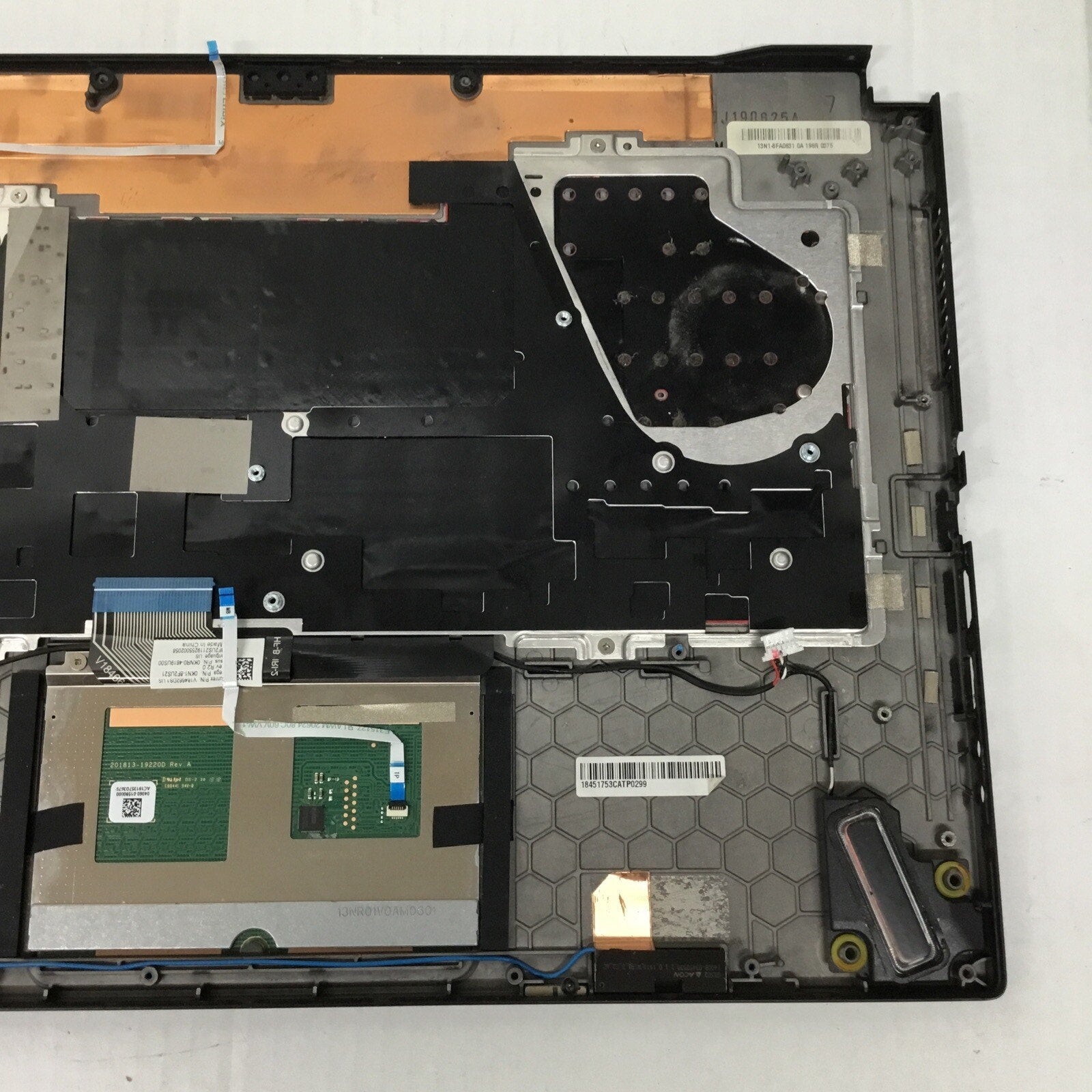 READ Asus Rog Zephyrus GU502GW 15.6" Palmrest w/Keyboard Touchpad 13N1-8FA0631