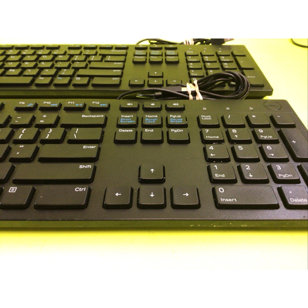 Lot of 2 Dell KB216p Wired Keyboards