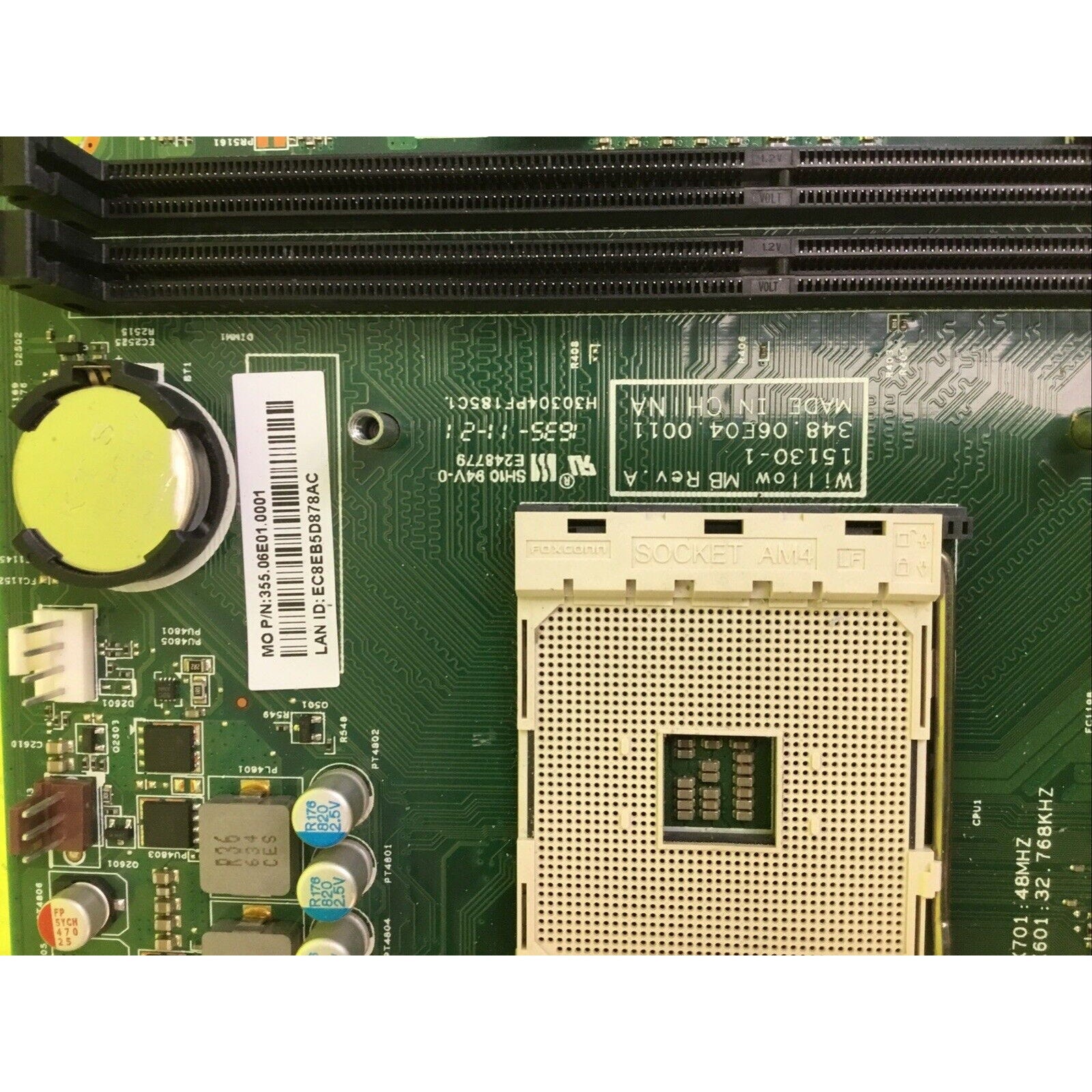 HP 854902-001 AM4 WILLOW MOTHERBOARD 15130-1