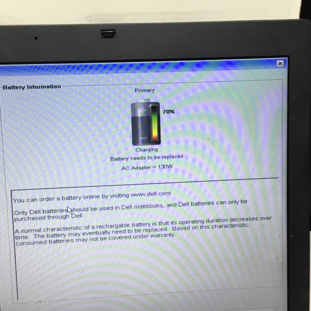 For Parts Dell Latitude E6400 Intel Core 2 Duo P8600 2.40GHz 2 GB READ DESC