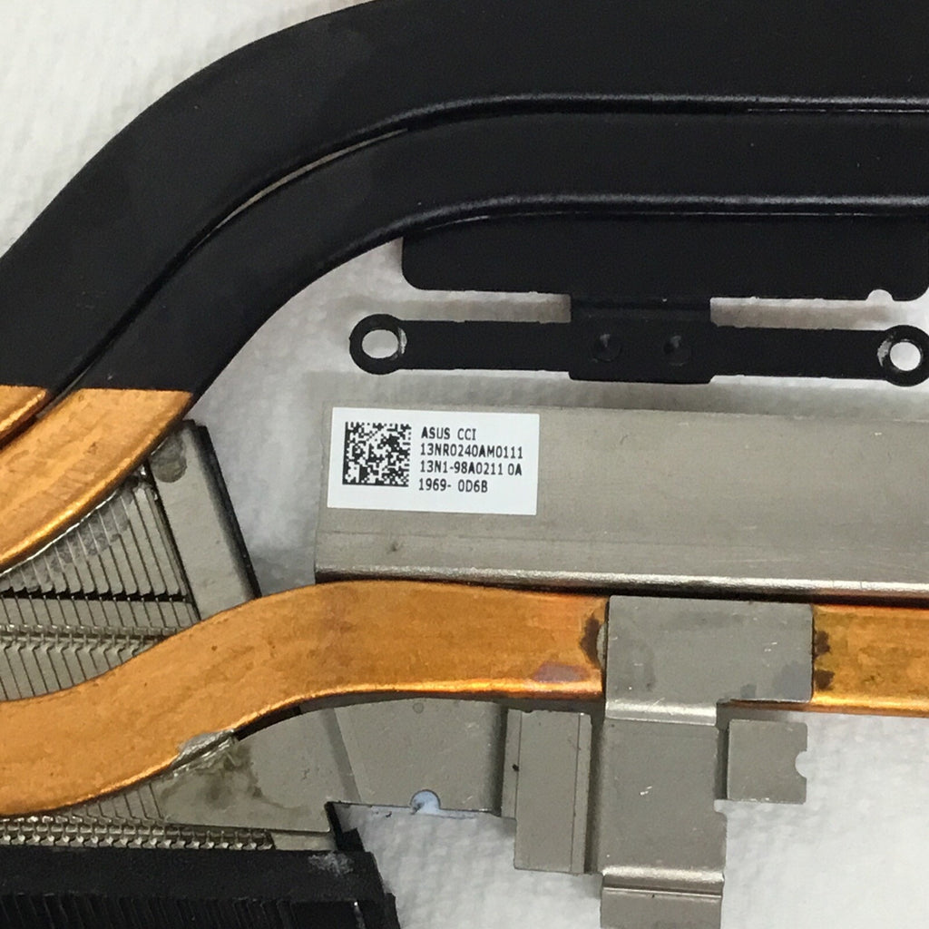 Asus Rog Zephyrus M 15.6" GU502GU-XH74-BL OEM Cooling Heatsink 13NR0240AM0111