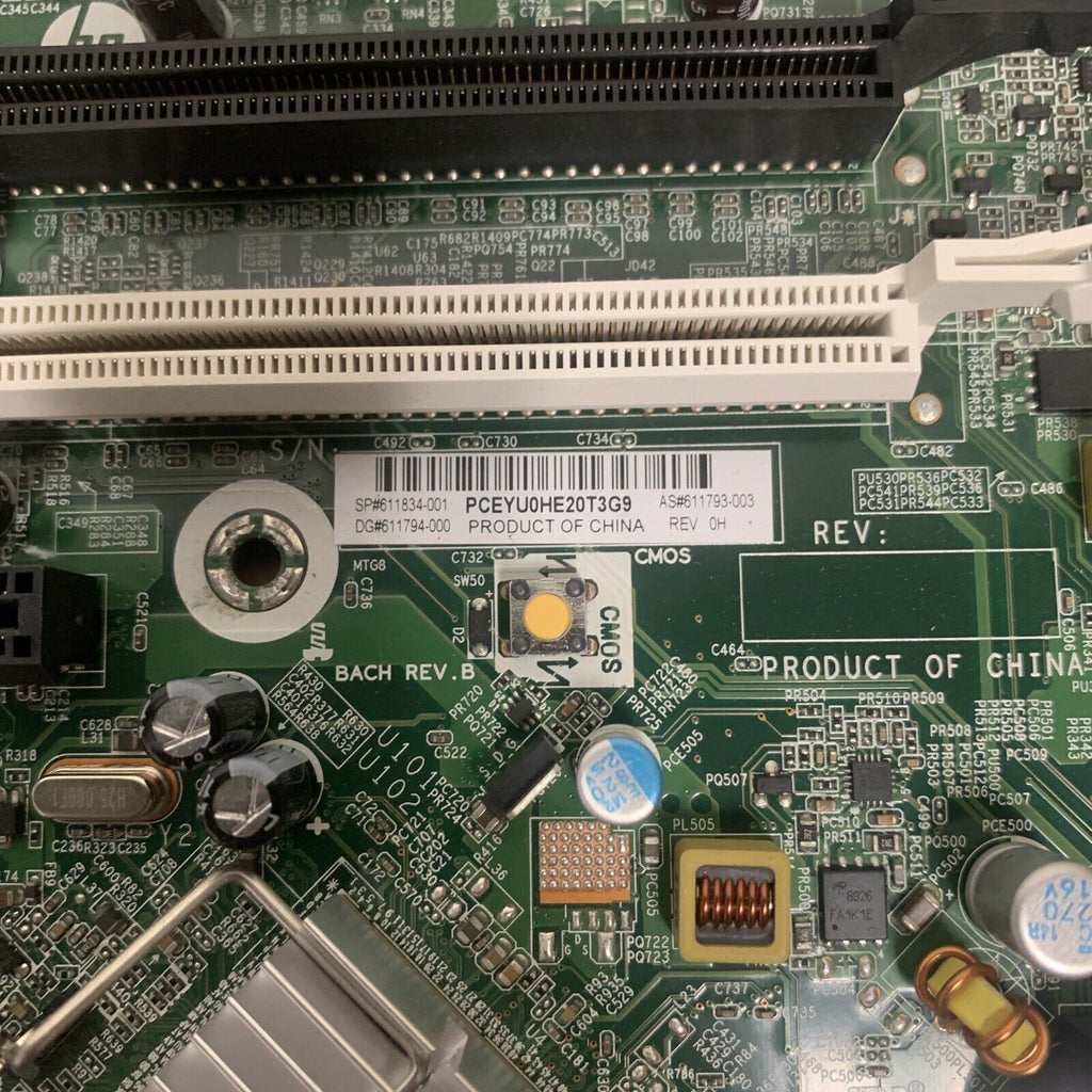 HP Compaq 8200 Elite Socket LGA1155 Motherboard 611793-003 611834-001 Tested