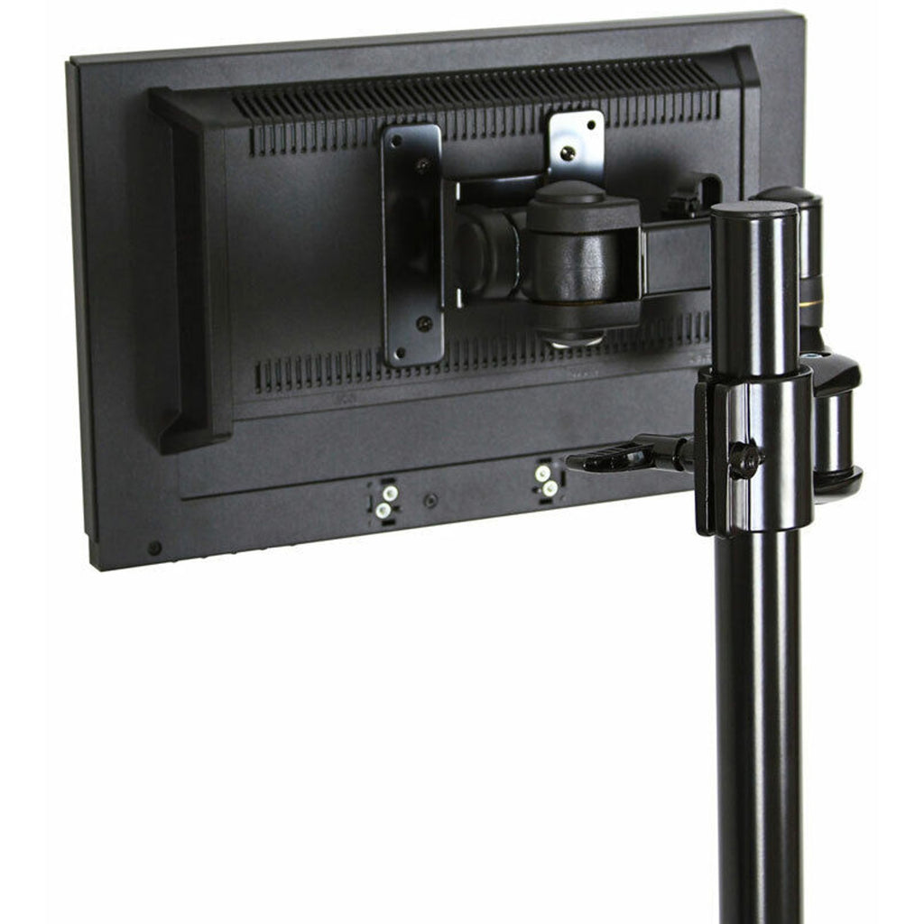 MonMount LCD Extension Arm w/ 3 Points Articulation - Up to 26" Screens - Black