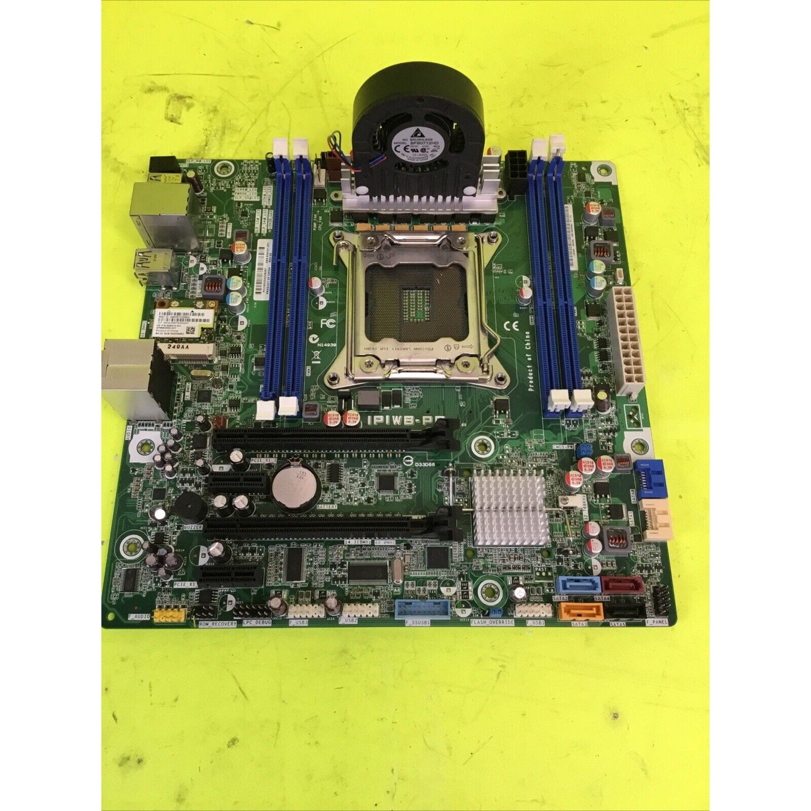 HP Pittsbugh Intel Desktop Motherboard s201 IPIWB-PB 654191-001 69M10AWE0B04