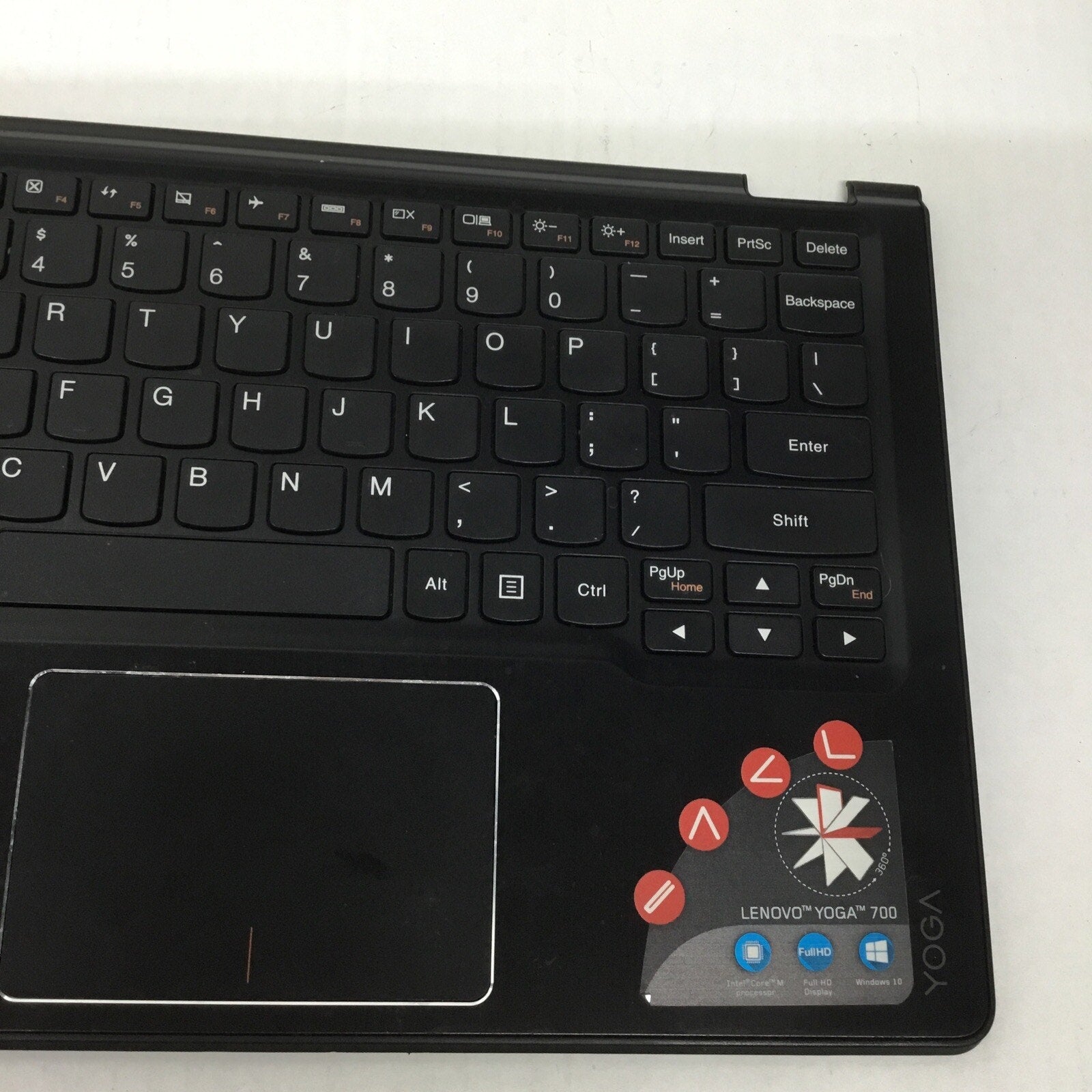 AM19O000600 OEM LENOVO TOP COVER PALMREST KEYBOARD YOGA 700-11ISK 80QE