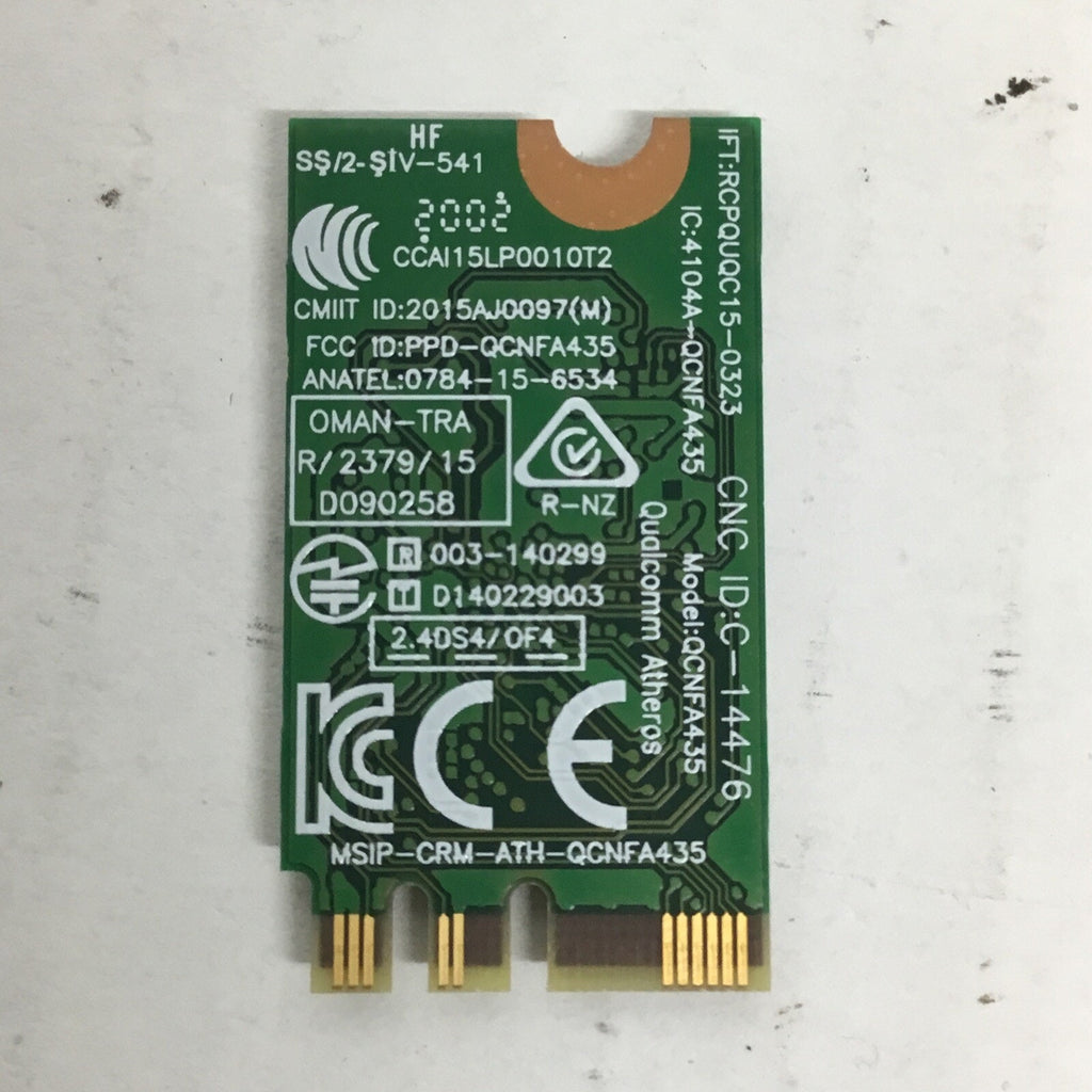 Dell Inspiron QUALCOMM DW1810 Wireless WiFi BT NGFF M.2 Combo Card V91GK 0V91GK