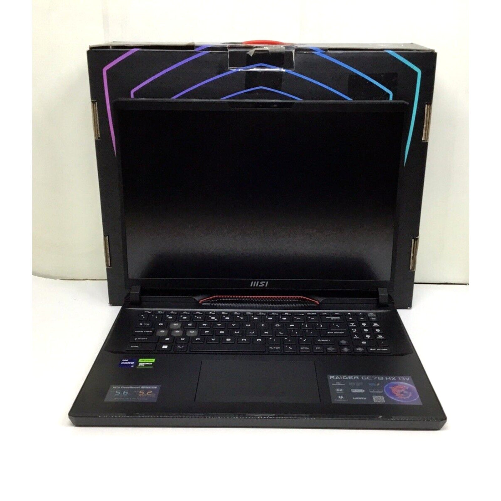 MSI Raider 17" 240Hz Gaming Laptop GE78HX 13VH-438 i9-13980HX 1TB 32GB RTX 4080