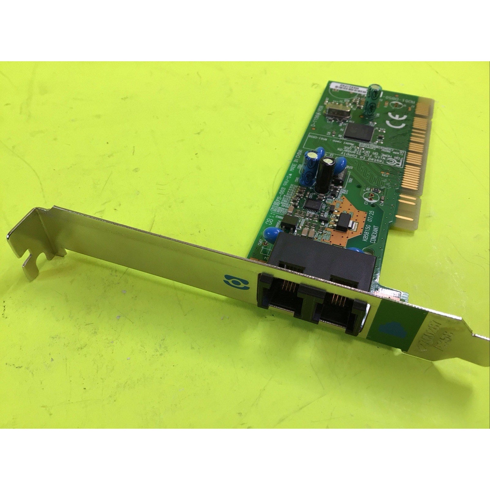 Dell CN-0JF495 Internal 56K V.92 PCI Dial-Up Fax Modem Card Tested & Working